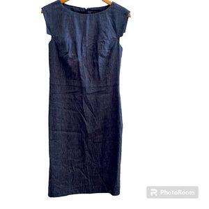 NWT Ann Taylor Linen Sheath Dress - Size 4